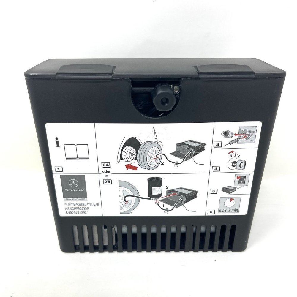 MERCEDES BENZ AIR COMPRESSOR‎ A0005831302 Trunk Spare Tire Air Pump OEM